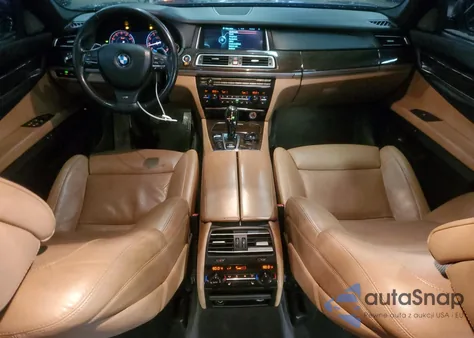 2014 BMW 750 Lxi from USA, damaged, VIN WBAYF8C5XED652905